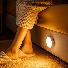 Luminárias LED Recarregáveis Com Sensor De Movimento, Luz Automática Para Armário, Corredor, Quarto, Escada, Com Ímã E Fita Adesiva (Luz Amarela (Quente))