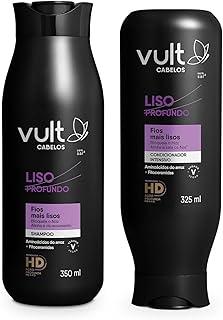 Vult Combo Cabelos Liso Profundo: Shampoo 350ml + Condicionador 325ml
