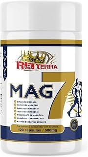 Magnésio 7 Em 1 Malato Taurato Cloreto 500mg 120cps - Rei Terra