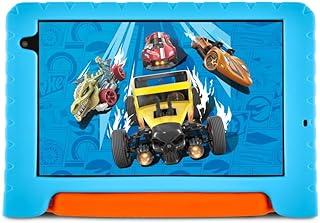 Tablet Infantil Hot Wheels 8" Wi-Fi 6GB RAM 64GB Android 13 Octa-Core com Capa Resistente, Controle Parental, Câmera Frontal 2MP e Principal 5MP Multi - NB435