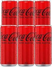 Pack de Coca Cola Sem Açúcar Lata 310ml 6 unidades