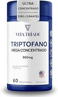 Triptofano 860mg L-Triptofano Mega Concentrado 60 Cápsulas - Vita Tríade