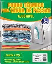 PlastLeo Forro Térmico para Tábua de Passar Roupa - Ajustável (0,45x1,20m) (Ref.: 520), Sem Cor