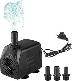 Bomba Submersa para Aquário, Bomba de Agua Pequena Fontes e Bebedouros Pet 1600L/h (220V)