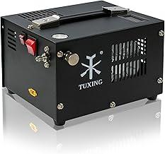 TUXING Pcp Compressor de ar, 4500Psi 30Mpa, sem óleo/água, alimentado por carro 12V DC ou casa 220V AC com adaptador (incluído), bomba para rifles e pistolas de ar PCP (TXES061)