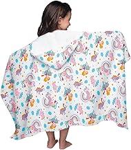 Toalha Capuz Banho Infantil Criança Algodão Felpuda Menina Estampa Unicórnio