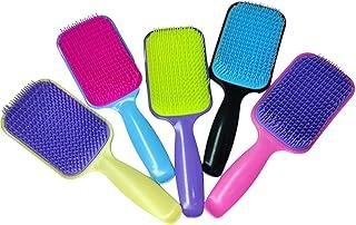 Escova Raquete Desembaraçadora Funcional - Cores Sortidas