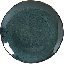 Porto Brasil Conjunto com 6 Pratos Rasos Orgânico Oceano