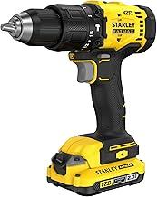STANLEY Parafusadeira e Furadeira Impacto 13mm 20V SCD712D1K 1 Bateria 1 Carregador e Maleta