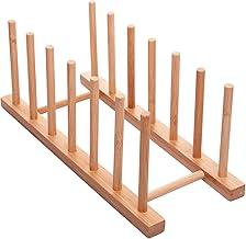 LYOR - Escorredor para Pratos em Bambu 30cm X 12cm X 12cm