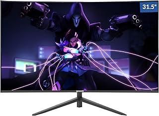 MONITOR ENTERPRISE 31.5 POLEGADAS LED WIDESCREEN 75HZ CURVO EP32CR15 FHD FRAMLESS PRETO