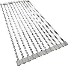 Esteira Flexível Dobrável para Pia – Escorredor de Louça, Suporte Multiuso e Organização de Cozinha (37cm)