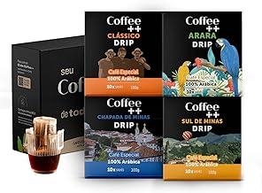 Café em Sachê Coffee Mais Drip Coffee Variedades - 40 unidades