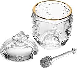 LYOR - Meleira com Pegador New Butterfly com Fio de Ouro 250ml Cristal Ecológico