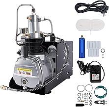 TUXING 4500Psi/300Bar PCP Compressor de Ar Elétrico de Alta Pressão Paintball Estação de Enchimento para Combate a Incêndios e Mergulho, Teste de Pressão e Vazamento (30Mpa) 220V