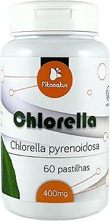 Chlorella 500 mg 60 Comprimidos Suplemento Natural Clorela Algas Verde Comprimidos Vegano Fitonatus