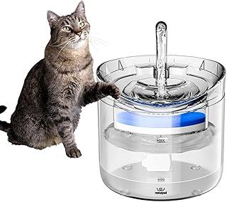 Bebedouro Para Gatos 1.8L - Fonte de Água Transparente e Higiênica para Cães e Gatos