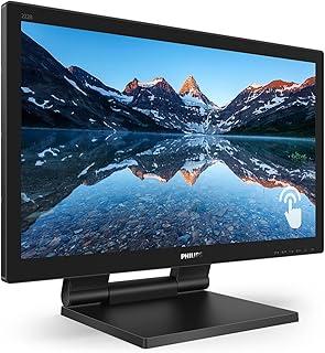 PHILIPS Monitor 21,5" Touch Screen,Preto,222B9T/00