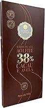 Chocolataria Gramado, Barra de Chocolate ao Leite 38% Cacau com Avelã, 100 g