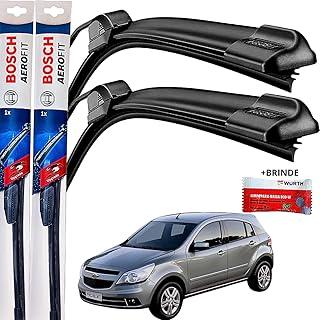 Palheta Limpador Parabrisa Bosch Aerofit Par de Palheta Limpadora Dianteiro Original GM Agile 2008 á→2011