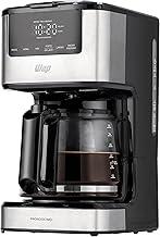 WAP Cafeteira Elétrica Digital AROMA WCD1500, 1,5 Litros com Timer Programável e Suporte para Café Gelado 900W 127V