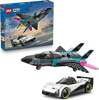 LEGO City Jato vs. Carro; Conjunto de Carros e Jato 60489