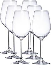 Taças Para Vinho Branco Bohemia Transparente