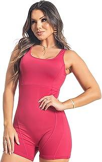 Maiô Feminino com Shortinho Macaquinho para Natação e Hidroginástica