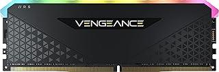 Corsair, Memória de desktop Vengeance RGB RS 8GB, DDR4 3200, C16, Preto, 1 x 8GB, CMG8GX4M1E3200C16