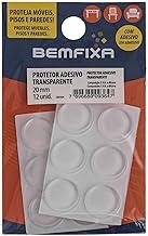 BemFixa Protetor Adesivo Redondo Em Eva Bemfixa Transparente 20Mm