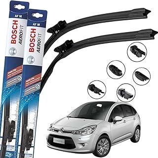 Palheta Limpador Parabrisa Bosch Par de Palheta Limpadora Dianteiro Original Multiclip C3 2012 À 2017