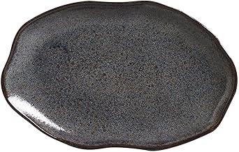 Porto Brasil Conjunto com 4 Travessas Oval Rasa Média Bio Titanium 30X20cm