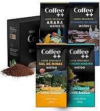 Kit 4 Pacotes Café Especial Torrado e Moído Coffee Mais Fazendas E Arara