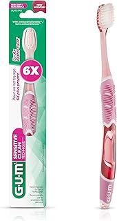 Escova Dental Sensitive GUM cerdas suaves e cabeça compacta+ capa, Gum, Sortidas