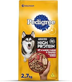 Ração Pedigree High Protein Cães Adultos Carne e Frango 2,7kg