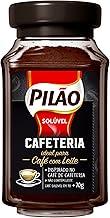 Café Solúvel em Pó Pilão Cafeteria Vidro 70g