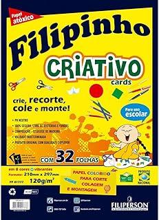 Bloco Para Educacao Artistica Filipin.Criat.8Cor..120G.32F-Envelope - 67104