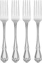 Oneida Garfos de jantar True Rose, conjunto de 4 pratas