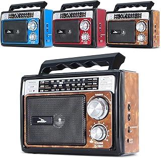 Radio de Som Retro D-1601 (Marrom)