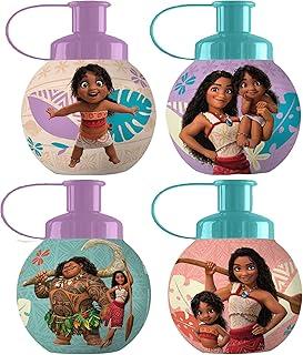 Squeeze Bola TIBA Disney Moana 250 ml pacote com 4 unidades