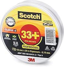 Scotch, 3M, Fita Isolante, 33+, 19mm x 20m, Preta